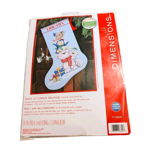 Dimensions xmas stocking kit - xmas,