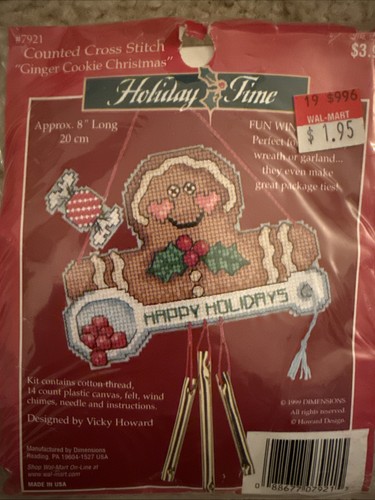 Dimensions holiday time cross - dimensions,