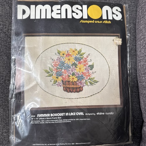 Vintage cross stitch kit - vintage,