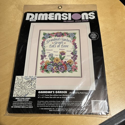 Dimensions grandma garden - dimensions,