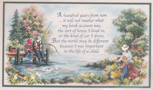 Vtg dimensions cross stitch - cross,
